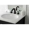 Kingston Brass KS2965CKL Widespread Bathroom Faucet with Brass Pop-Up, Oil Rubbed Bronze KS2965CKL - alternate 2